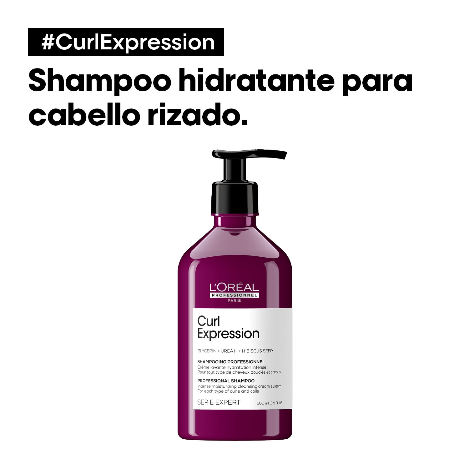SHAMPOO CURL EXPRESSION (SHAMPOO EN GEL ANTI-RESIDUOS PARA CABELLO RIZADO)